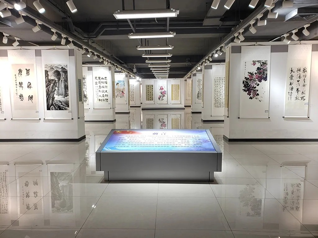 京张文化体育旅游带系列活动——“冬奥有我”暨京冀蒙三省四地精品书画邀请展在延庆区文化馆举办