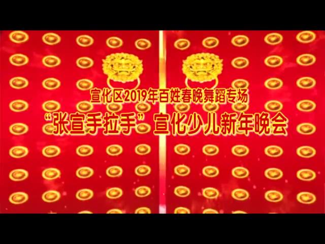 宣化区2019年百姓春晚舞蹈专场 张宣手拉手 宣化少儿新年晚会成功举行